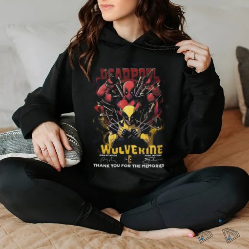 Deadpool And Wolverine Thank You For The Memories Signature Unisex T Shirt