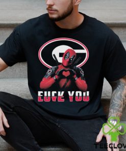 Deadpool Georgia Bulldogs Fuck You Love You Shirt