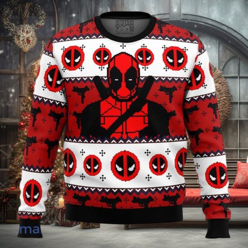 Deadpool Guy Ugly Christmas Sweater 3D Gift Christmas Funny