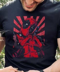 Deadpool Heart Hands Marvel Comics T Shirt 1 Deadpool Heart Hands Marvel Comics T Shirt