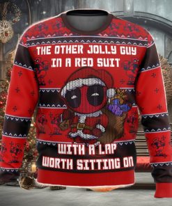 Deadpool Jolly Red Guy Ugly Christmas Sweater Funny Gift For Men And Women Fans