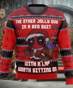 Deadpool Jolly Red Guy Ugly Sweater Christmas Style Gift For Men And Women