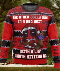 Deadpool Jolly Red Guy Ugly Sweater Christmas Style Gift For Men And Women