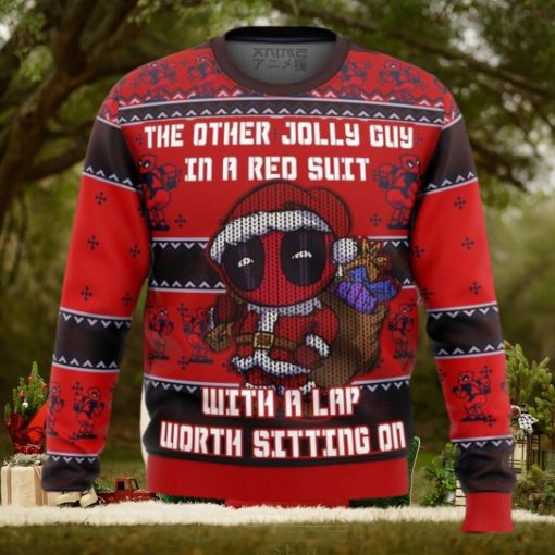 Deadpool Jolly Red Guy Ugly Sweater Christmas Style Gift For Men And Women