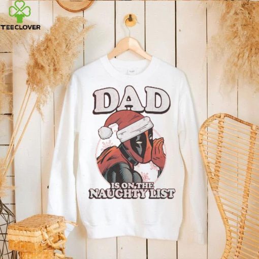 Deadpool Marvel Comics Mad Engine Bad Dad Graphic T Shirt