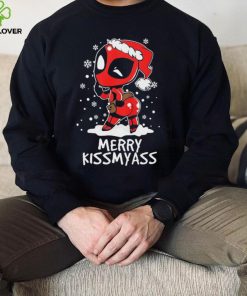 Deadpool Merry Kiss My Ass Christmas Shirt