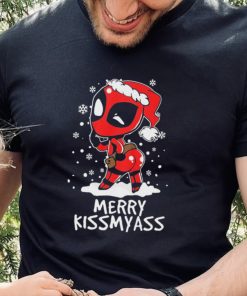 Deadpool Merry Kiss My Ass Christmas Shirt