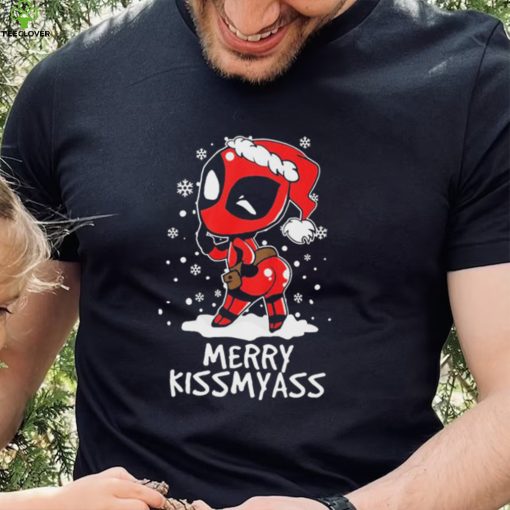 Deadpool Merry Kiss My Ass Christmas Shirt