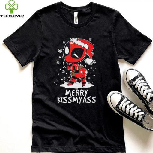 Deadpool Merry Kiss My Ass Christmas Shirt