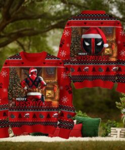 Deadpool Merry Kiss My Ass Special Sweater