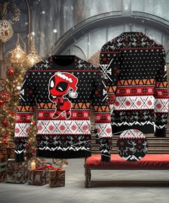 Deadpool Merry Kissmyass Ugly Sweater For Woman