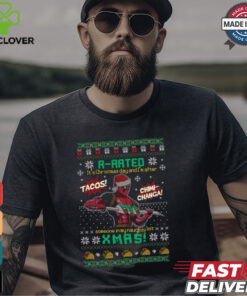 Deadpool R Rated Christmas Shirt