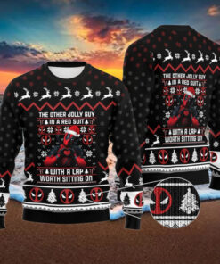 Deadpool Ugly Wool Christmas Sweatter