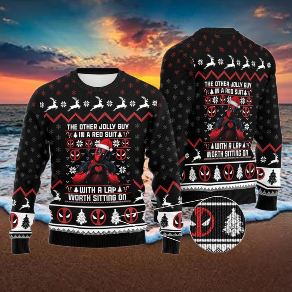 Deadpool Ugly Wool Christmas Sweatter Deadpool Ugly Wool Christmas Sweatter