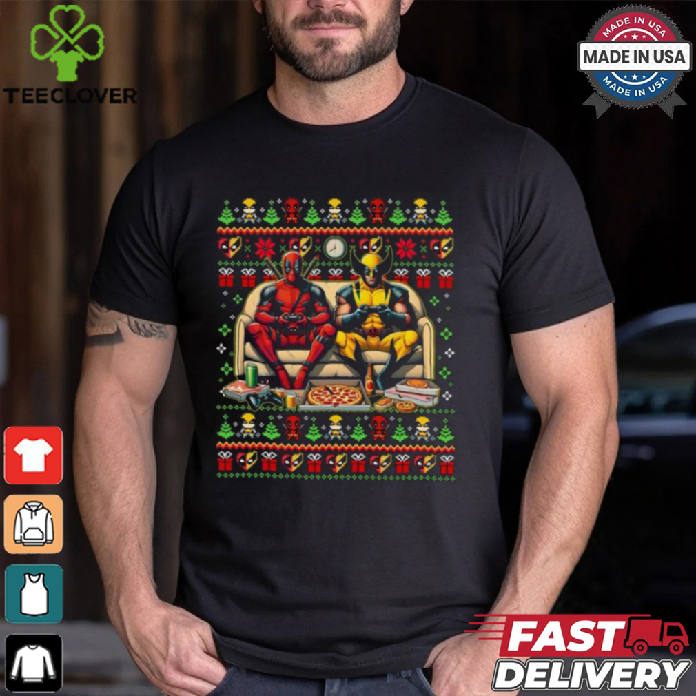 Deadpool Wolverine Christmas Shirt Deadpool Wolverine Christmas Shirt
