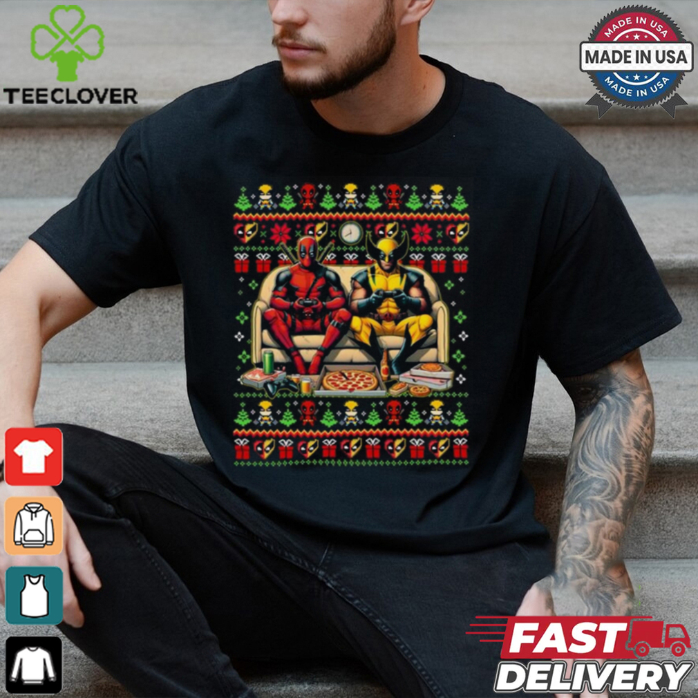 Deadpool Wolverine Christmas Shirt Deadpool Wolverine Christmas Shirt
