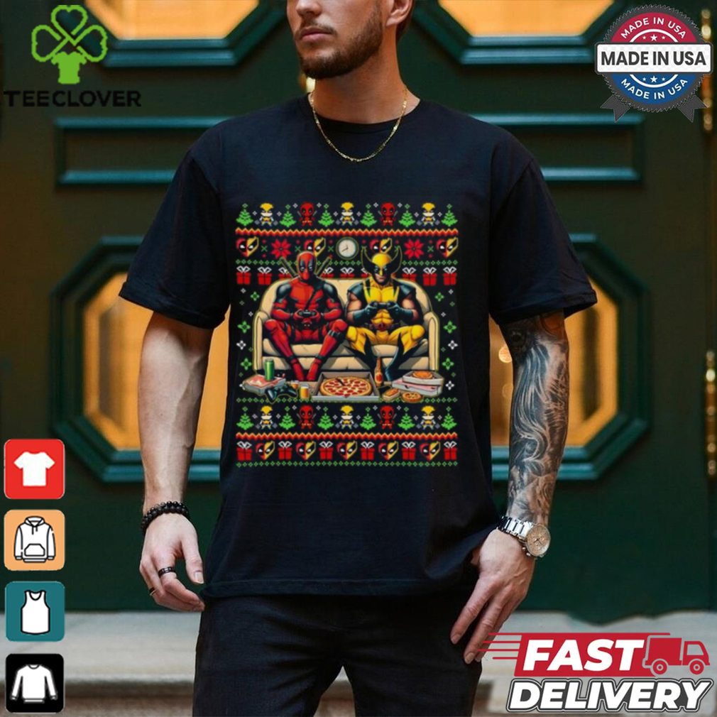 Deadpool Wolverine Christmas Shirt Deadpool Wolverine Christmas Shirt