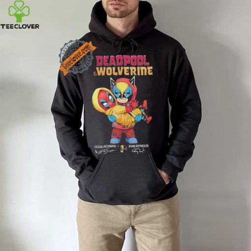 Deadpool & Wolverine Hugh Jackman Ryan Reynolds Signature Shirt