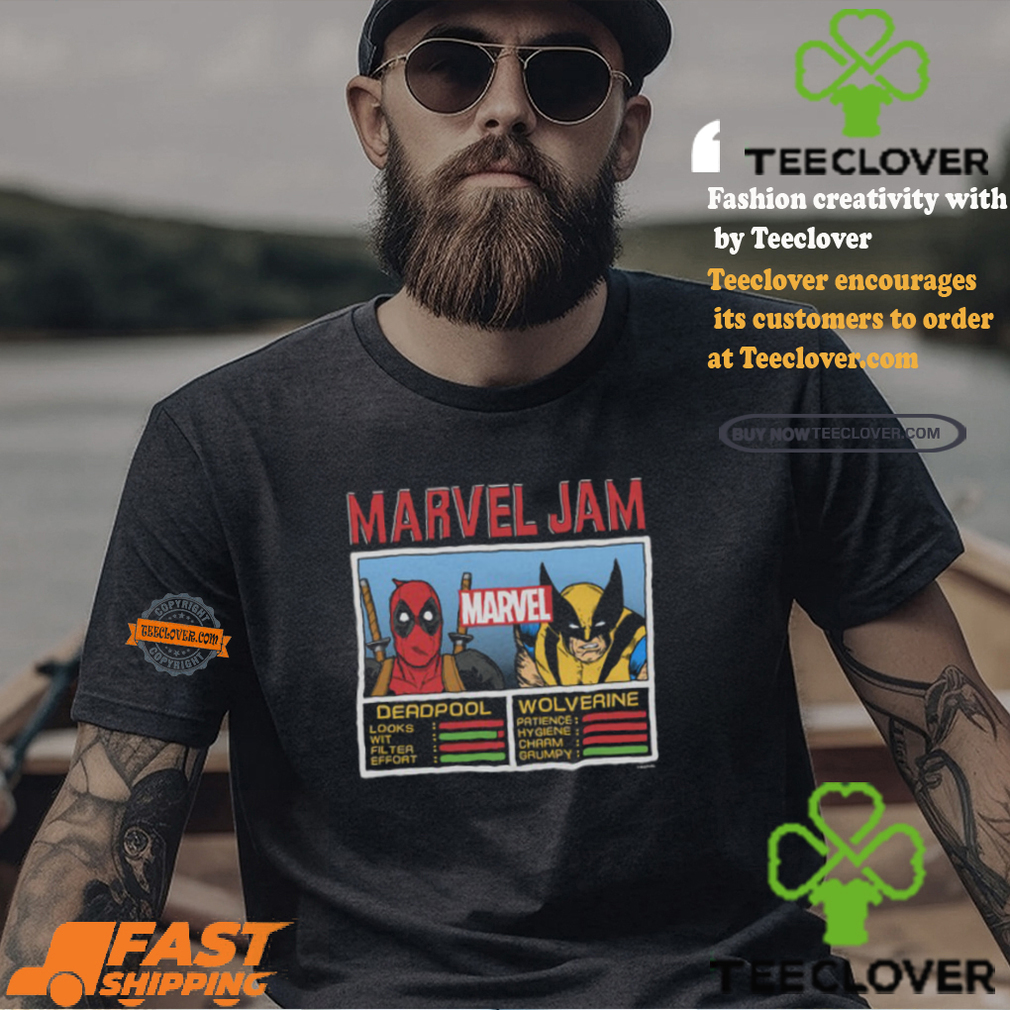 Deadpool & Wolverine Marvel Jam Shirt Deadpool & Wolverine Marvel Jam Shirt