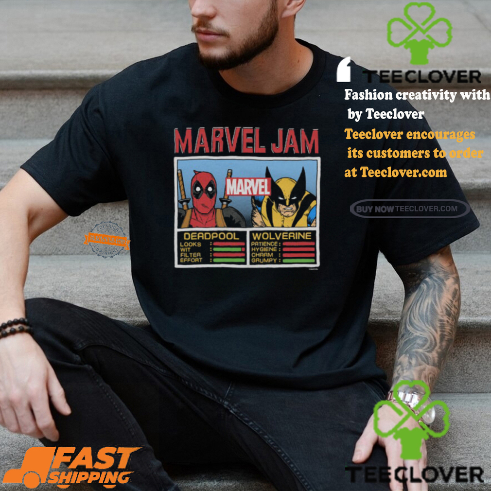 Deadpool & Wolverine Marvel Jam Shirt Deadpool & Wolverine Marvel Jam Shirt