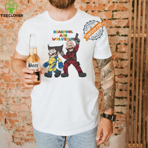 Deadpool Wolverine Shirt Super Mario T Shirt
