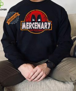 Deadpool X Jurassic Park Mercenary Park logo shirt