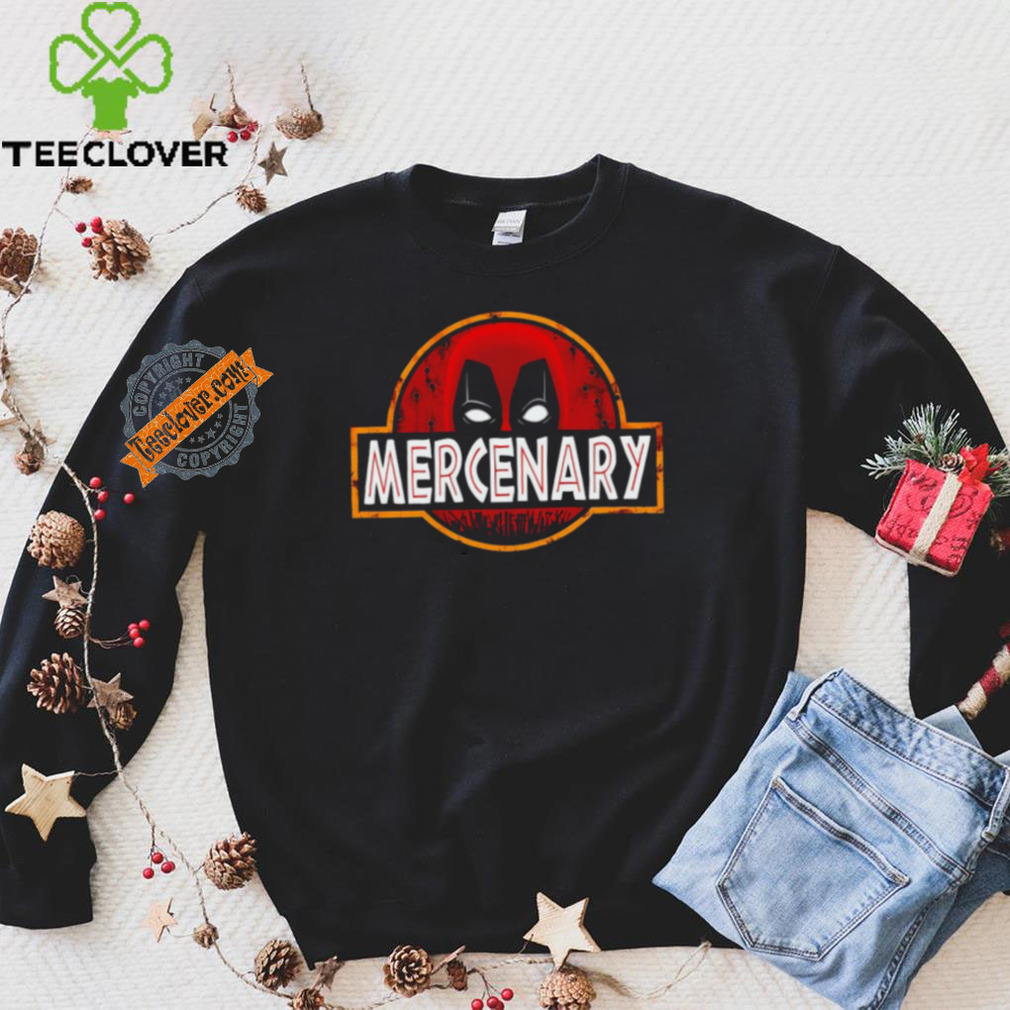 Deadpool X Jurassic Park Mercenary Park logo shirt Deadpool X Jurassic Park Mercenary Park logo shirt