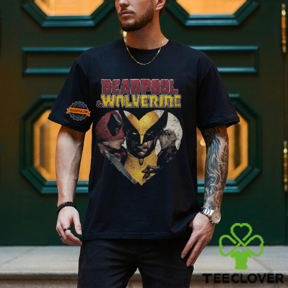Deadpool and Wolverine Kisses Shirt Deadpool and Wolverine Kisses Shirt