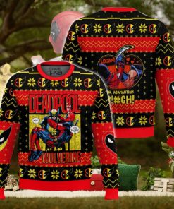 Deadpool and Wolverine Ugly Sweater