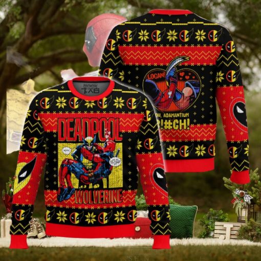 Deadpool and Wolverine Ugly Sweater