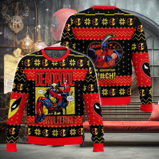 Deadpool and Wolverine Ugly Sweater