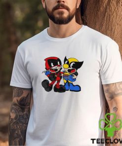 Deadpool and Wolverine X Cuphead Weapon X Head shirt