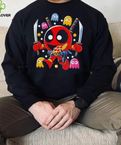 Deadpool in the style of Pac Man Mr. DP shirt 2 Deadpool in the style of Pac Man Mr. DP shirt