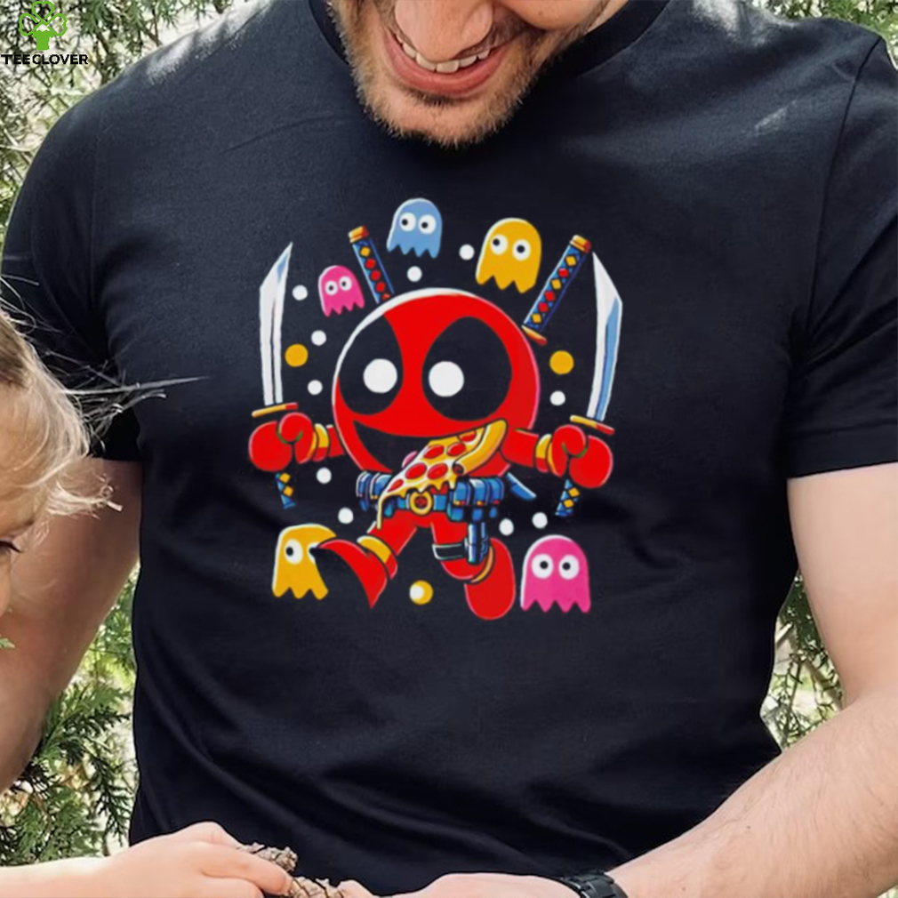 Deadpool in the style of Pac Man Mr. DP shirt Deadpool in the style of Pac Man Mr. DP shirt