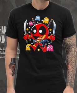 Deadpool in the style of Pac Man Mr. DP shirt 4 Deadpool in the style of Pac Man Mr. DP shirt