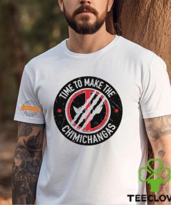 Deadpool time to make the Chimichangas logo shirt