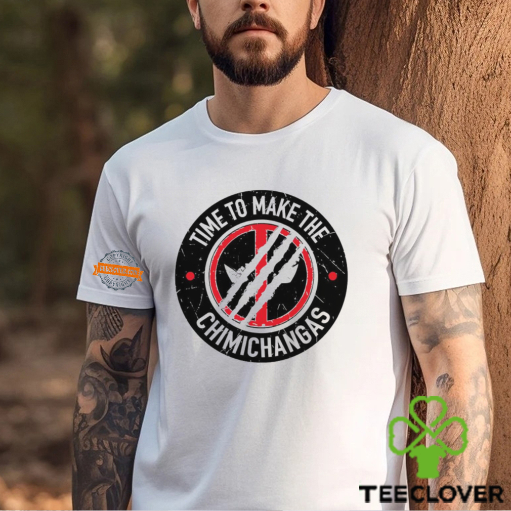 Deadpool time to make the Chimichangas logo shirt Deadpool time to make the Chimichangas logo shirt