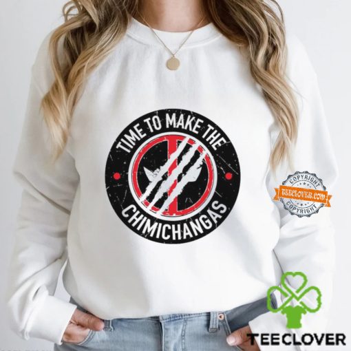 Deadpool time to make the Chimichangas logo shirt