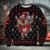 Snooby Red Brown Funny Ideas Ugly Christmas Sweater Gift Thanksgiving