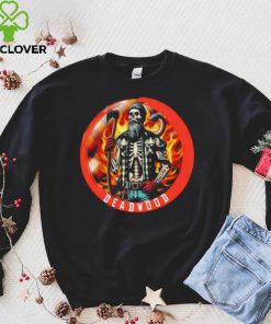 Deadwood legacy professional wrestler skeleton shirt