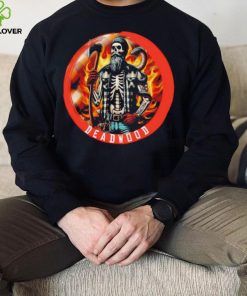 Deadwood legacy professional wrestler skeleton shirt
