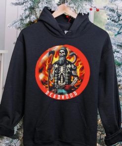 Deadwood legacy professional wrestler skeleton shirt