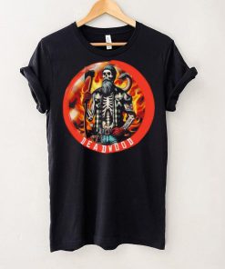 Deadwood legacy professional wrestler skeleton shirt