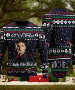 Dean Winchester Christmas Ugly Sweater
