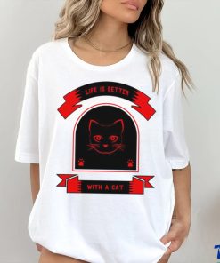 Dear Cat life is better with a cat shirt 1 Dear Cat life is better with a cat shirt