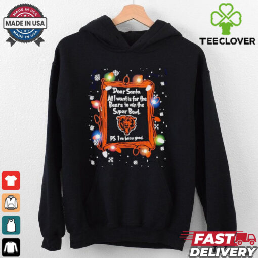 Dear Santa Chicago Bears Christmas Lights shirt