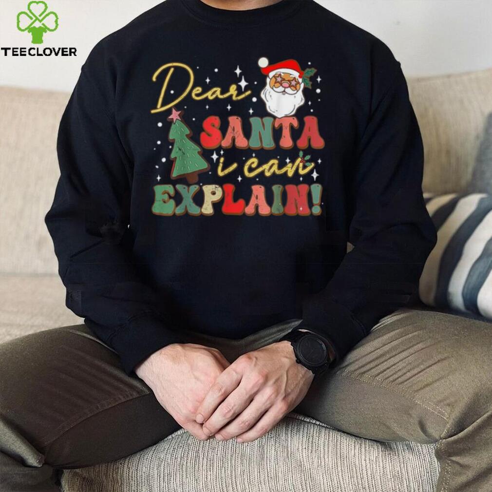 Dear santa i hot sale can explain sweater