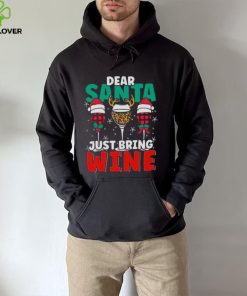 Dear Santa Just Bring Wine Christmas 2022 Shirt