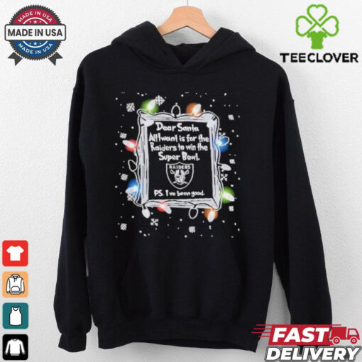 Dear Santa Las Vegas Raiders Christmas Lights shirt