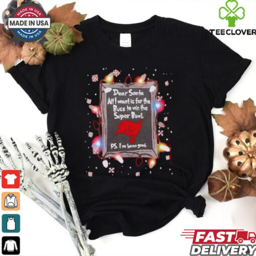 Dear Santa Tampa Bay Buccaneers Christmas Lights shirt